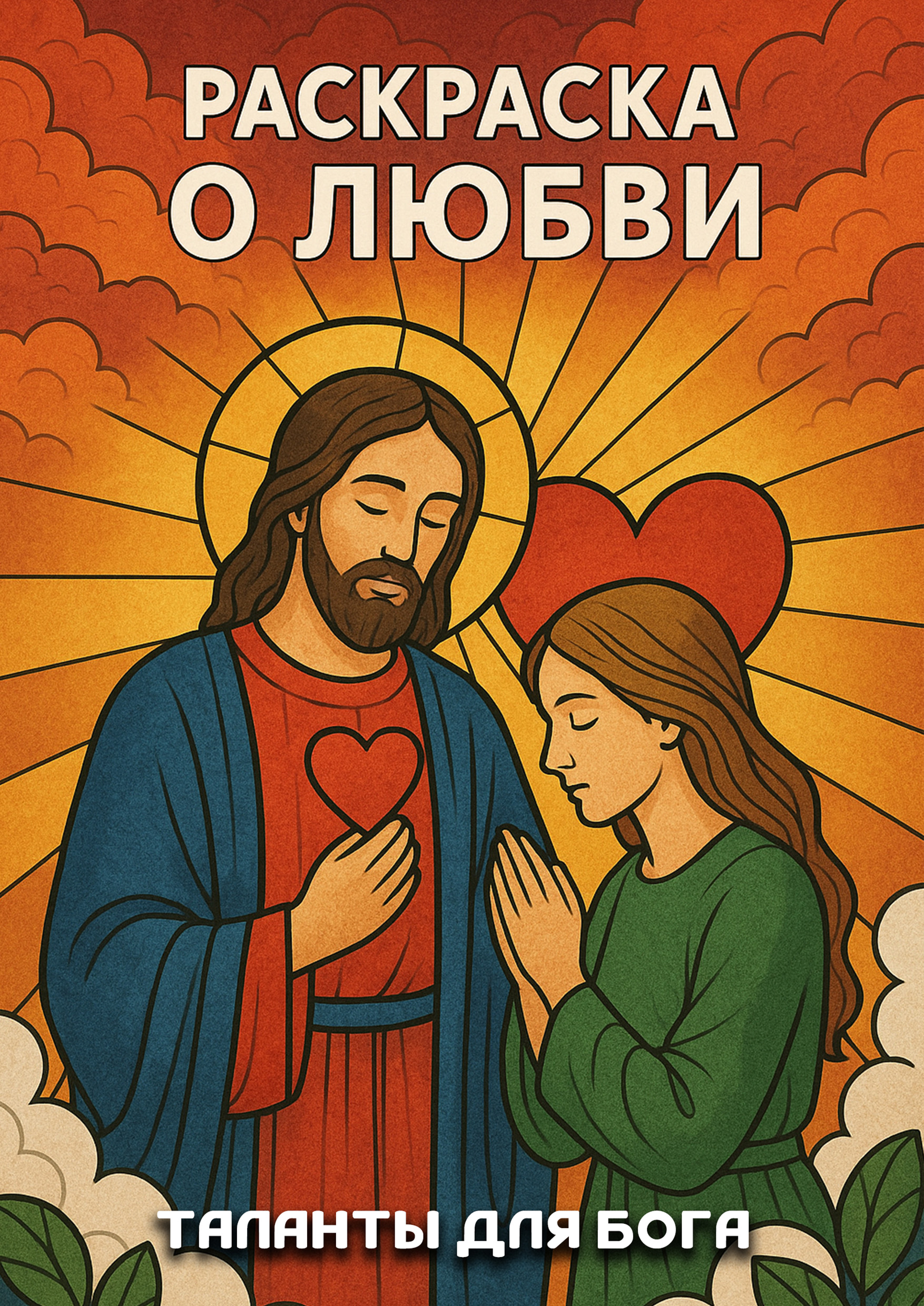 Раскраска о Любви